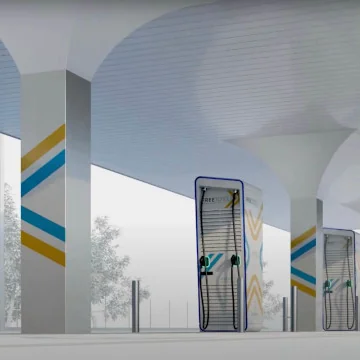 Superfast Charging Station a Milano Linate